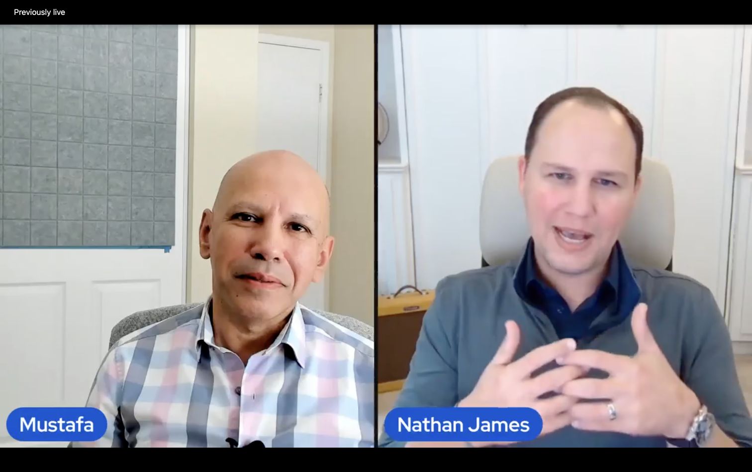 Masters of Product host Mustafa Kapadia and Planet DDS product leader Nathan James in the public podcast replay.